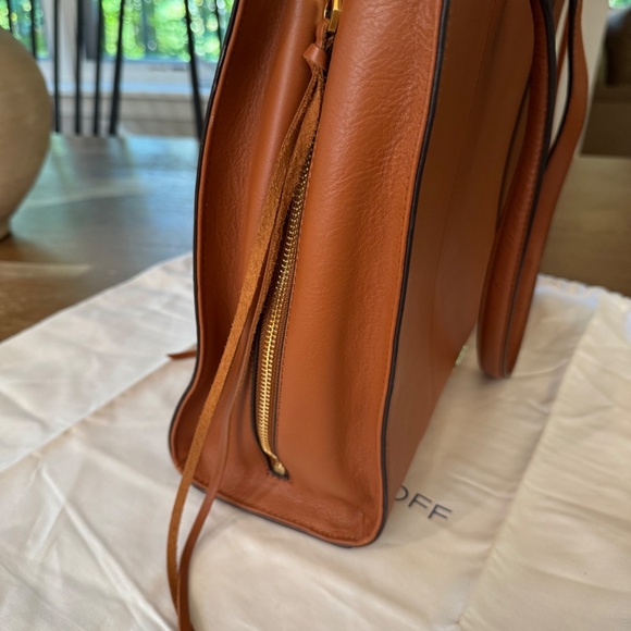 NWOT - REBECCA MINKOFF Always On Leather Tote - Picture 7 of 7